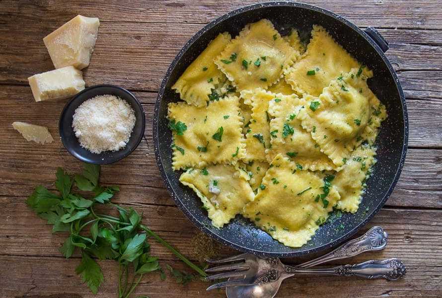 راویولی، غذای خوشمزه ایتالیایی بحرالفنون